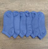 Unisex 6 Çift Yazlık Kaliteli Bambu Patik Çorap Dikişsiz