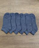 Unisex 6 Çift Yazlık Kaliteli Bambu Patik Çorap Dikişsiz