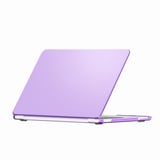 Lexroo Macbook Neo 13' A3404 MSoft Kristal Kılıf - Mor