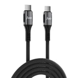 Juo 60W USB Type-C to Type-C Örgülü PD Hızlı Şarj ve Data Kablosu 2 Metre