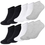 Anthony Jackson 10'lu Kutu BAMBU Premium Dikişsiz Bay - Bayan Sneaker Çorap (FRANKO, 43-46)