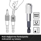 Einhell Orijinal M-CASE 33 Parça Bit Ucu Seti 49118903