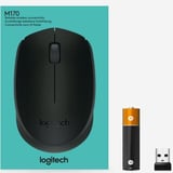 Logitech B170 Optik USB Alıcılı Kablosuz Mouse, Sağ ve Sol Elle Kullanıma Uygun, 12 Ay Pil Ömrü