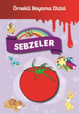 Örnekli Boyama - Sebzeler