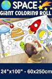 Orman Dev Boy Boyama Kağıdı - Forest Kids Coloring Roll - Jumbo Painting Paper Roll for Kids