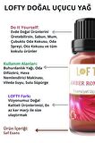 Amber Romantik Uçucu Yağ Buhurdanlık Esansı Oda Kokusu Esansiyel Yağ Buhur Yağı 10ML