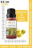 Ylang Ylang Uçucu Yağ Buhurdanlık Esansı Oda Kokusu Uçucu Esansiyel Yağ Buhur Yağı 10ML