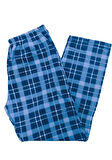 Ekose Unisex Polar Pijama Altı Kışlık Lastikli Bel Tek Alt