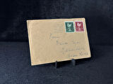 1944 yılından Almanya Reich döneminden Deutsche Goldschmiede-Kunst Tam Seri Mi 902-903 Pullu Zarf