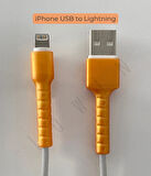 iOS USB to Lightning Şarj Kablo Ucu Koruyucu - iPhone 5 - XS arası