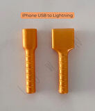 iOS USB to Lightning Şarj Kablo Ucu Koruyucu - iPhone 5 - XS arası