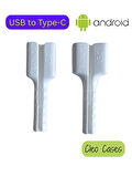Şarj Kablo Ucu Koruyucu Yeni Nesil Android USB to Type-C