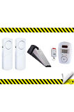 LOREX LR-NG300 Kumandalı Alarm Seti + LR-DST01 Stop Alarm + 2adet LR-4444 Beyaz Kapı Pencere Alarmı