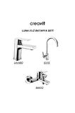 Luna Batarya Seti 3'Lü Banyo-lavabo-Evye