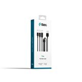 ttec Trio 3'Lü Şarj Kablosu  Lightning / Type-C / Micro / USB-A 2DK7521