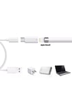 iPad için Uygun, Lightning Type-c Erkek Kalem Dönüştürücü Kaleme Şarj Adaptörü