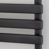 1000x600mm Jupiter Paslanmaz Çelik Night Black Siyah Havlupan