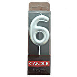 Pasta Mumu - Gümüş - 6 Rakamı