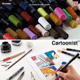 Zig Kurecolor Mangaka Fine&Brush Çift Taraflı Kalem CNKC-2200 No B.01 Blender