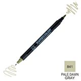 Zig Kurecolor Mangaka Fine&Brush Çift Taraflı Kalem CNKC-2200 No 841 Pale Dawn Gray