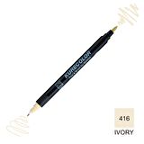 Zig Kurecolor Mangaka Fine&Brush Çift Taraflı Kalem CNKC-2200 No 416 İvory