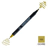 Zig Kurecolor Mangaka Fine&Brush Çift Taraflı Kalem CNKC-2200 No 153 Ochre