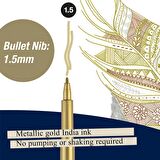 Faber Castell Pitt Artist Pen Çizim Kalemi 1.5mm No 250 Altın