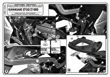 Kappa KZ448 Kawasakı Z 750 Z 1000 (07-13) Arka Canta Tasıyıcı