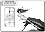 Kappa KZ449 Kawasakı ER6N ER6F 650 (09-11) Arka Canta Tasıyıcı