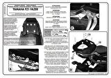 Kappa KZ359 Yamaha FZ1 FAZER 1000 (06-15) Arka Canta Tasıyıcı