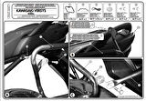 Kappa KLX447 Kawasakı VERSY 650 (06-09) Yan Canta Tasıyıcı
