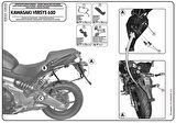Kappa KLXR450 Kawasakı VERSYS 650 (10-14) Yan Canta Tasıyıcı