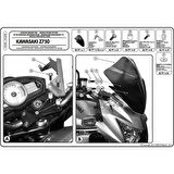 Kappa KA446 Kawasakı Z 750 (2007-2013) Ruzgar Sıperlık
