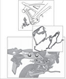Kappa KLXR1110 HONDA CROSSTOURER 1200 (12-15) Yan Canta Tasıyıcı