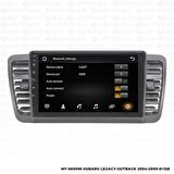 Araç Multimedya Subaru Outback 3 Android 12 Carplay 4Gb Ram + 64Gb Hdd 2004-2009 Navigasyon Ekran MYW