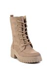 Bambi Ten Süet  Kadın Bot & Bootie K02824300402