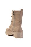 Bambi Ten Süet  Kadın Bot & Bootie K02824300402