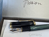 Pelikan Souveraen M1000 Black/Green fountain pen with Gold - M