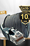 MN6 M108xf 10 Metre Internet Kablosu/ftp 0.60mm-cat6/ıki Kat Korumalı Iç Dış Mekan/10 M Ethernet Kablosu