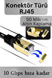 MN6 M109F Cat7 Kablo/3 METRE/10GBPS-2000MHZ-24 Awg-S/STP-Cat7 Ethernet Kablosu