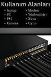 MN6 M109F Cat7 Kablo/3 METRE/10GBPS-2000MHZ-24 Awg-S/STP-Cat7 Ethernet Kablosu