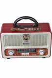 M-111Bt Şarjlı Nostaljik Radyo Usb/Sd/Mp3/Bluetooth Meier