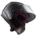 LS2 RAPID SİYAH KASK XL