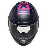 LS2 RAPID XTREET MAT MAVİ-MOR KASK XL