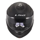 LS2 STROBE 2 MAT SİYAH KASK XXL
