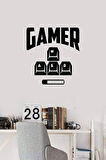 Ahşap Gamer Tuşlu Duvar Dekoru