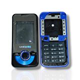 Samsung M2710 Kasa Samsung Galaxy M2710 Uyumlu Siyah Renk Orta Kasa Ön Arka Kapak Tuş Takımı