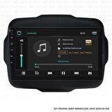 Araç Multimedya Jeep Renegade Android 12 Carplay 4Gb Ram + 64Gb Hdd Navigasyon Ekran MYW