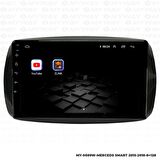 Araç Multimedya Mercedes Smart Android 12 Carplay 4Gb Ram + 64Gb Hdd 2015-2018 Navigasyon Ekran MYW