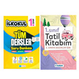 Evrensel İletişim 1. Sınıf Tüm Dersler Soru Bankası ve Tudem Tatil Kitabı Seti 2 Kitap